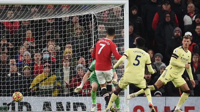 Foto: Distribusi 802 Gol Bintang Manchester United Cristiano Ronaldo Sepanjang Karier Berdasarkan Cara dan Waktu dalam Mengeksekusinya