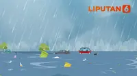 Banner Infografis Banjir Jabodetabek Menghantui Saat Musim Pancaroba. (Liputan6.com/Abdillah)