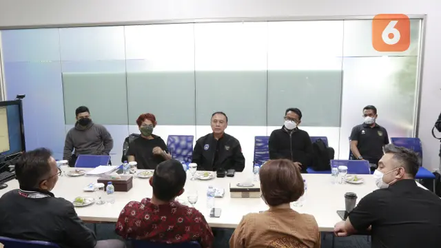 Kunjungan Ketum PSSI Mochamad Iriawan ke SCTV Tower