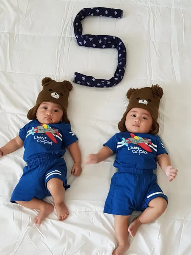 Magha dan Degha anak kembar Kadek Devi