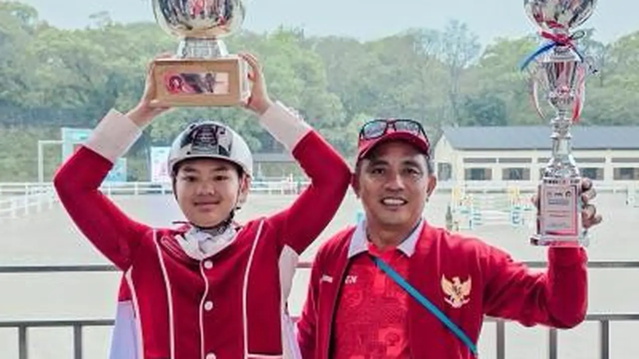 Atlet Berkuda Indonesia Brandon Toa Kibarkan Merah Putih di Taiwan