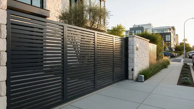 Model Pagar Rumah Modern Simple Tapi Lokk Elegan (AI)