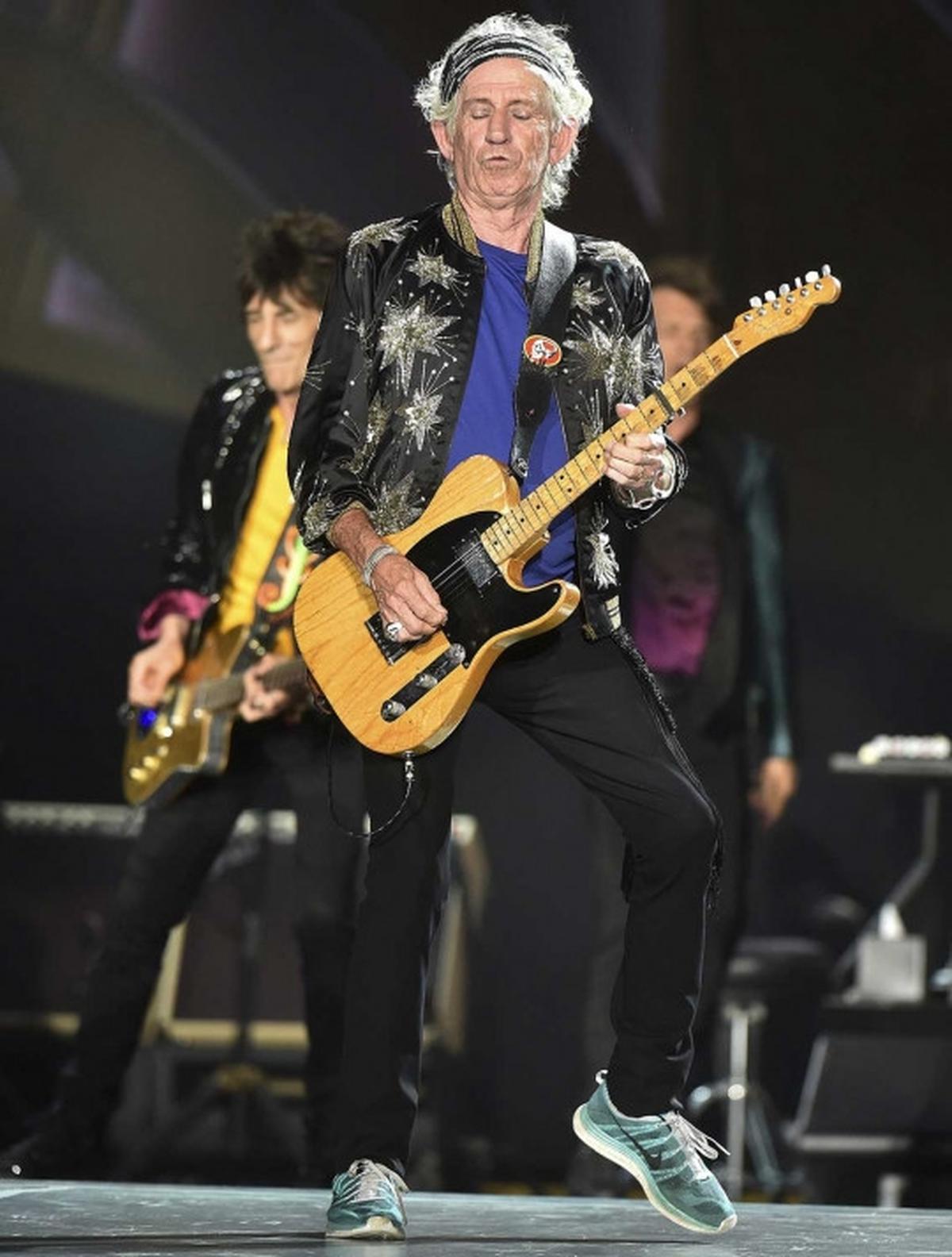 Aksi Mick Jagger, Ron Wood & Keith gebrak panggung Nashville