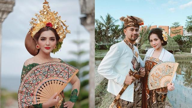6 Pesona Seleb Indonesia Pakai Adat Kebaya Bali Makin Anggun Hot Liputan6 Com
