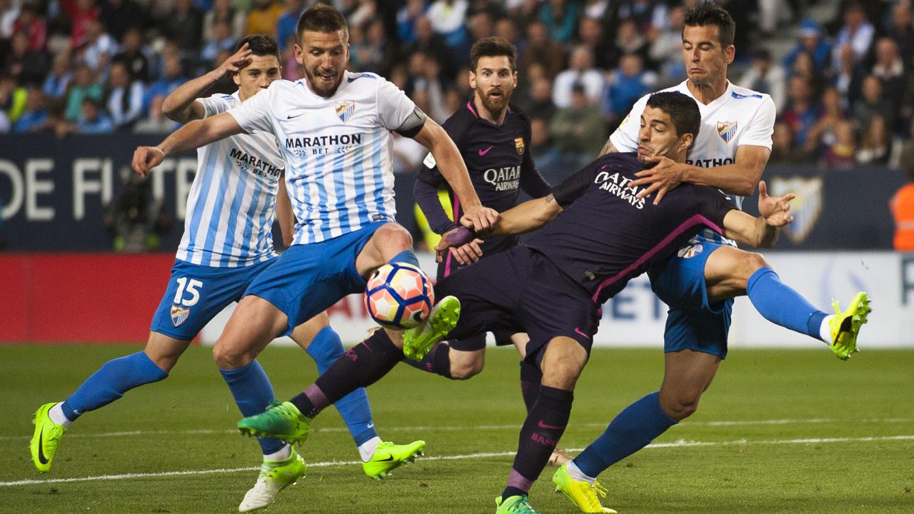 Barcelona, Malaga, La Liga