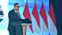 Wakil Komisaris Utama Pertamina Todotua Pasaribu memberikan sambutan pada acara Pertamina Investor Day 2025 yang diselenggarakan di Hotel ST.Regis , Jakarta pada Rabu (16/7/2025)
&nbsp;