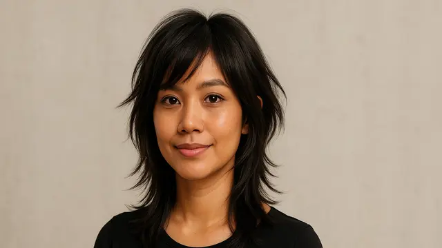 Model Rambut Shaggy Layer Ibu-Ibu 2025 Agar Terlihat Natural Muda/Ilustrasi AI