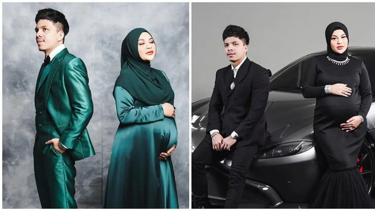 8 Potret Aurel Hermansyah dan Atta Halilintar saat Maternity Shoot, Tampil Memesona