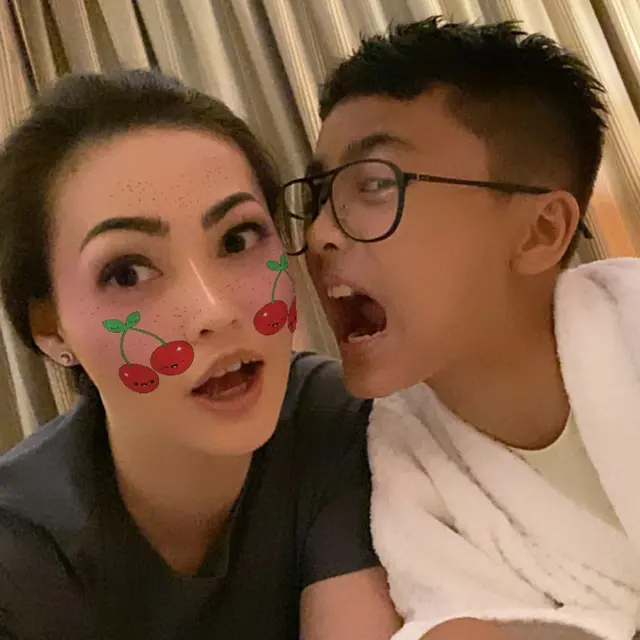 Potret terbaru Chisty Jusung, awet muda di usia 38 tahun. (Sumber: Instagram/christyjusung)