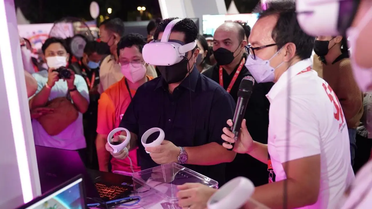 Menteri BUMN Erick Thohir memuji langkah Telkom melakukan sebuah terobosan baru dengan resmi meluncurkan ekosistem metaverse.