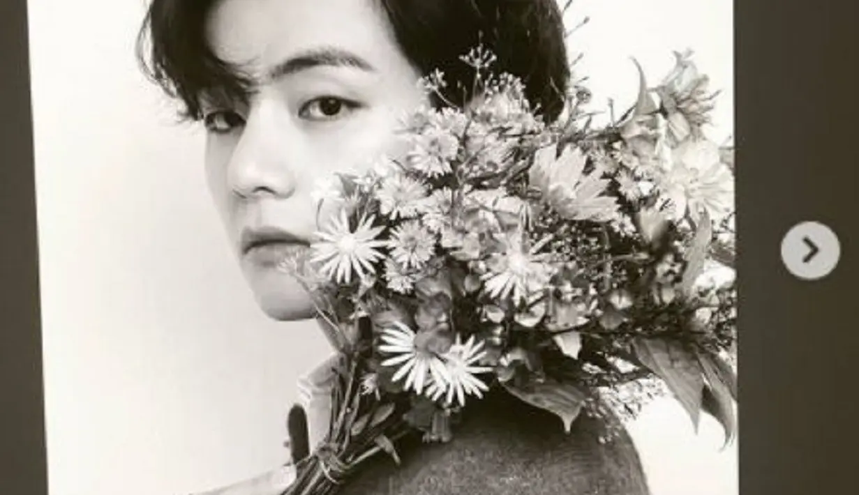 Taehyung BTS berulang tahun ke-26, 30 Desember 2021 (dok.Instagram/@thv/https://www.instagram.com/p/CXI21_MFKTx/Komarudin)