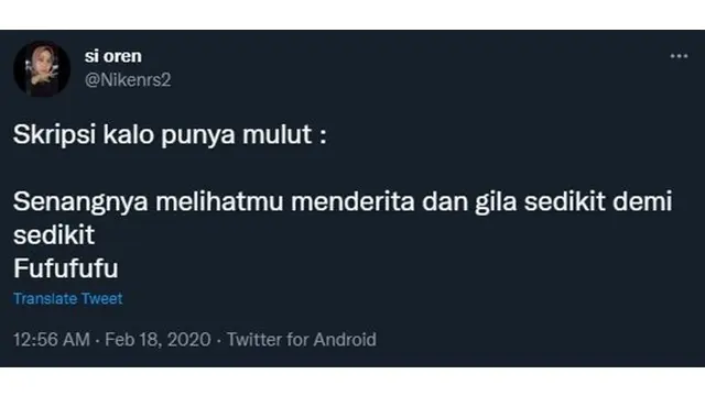 6 Curhatan ala Netizen Jika Skripsi Punya Mulut Ini Kocak