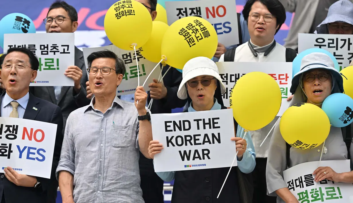 Perang Korea pecah pada 25 Juni 1950. (Jung Yeon-je/AFP)