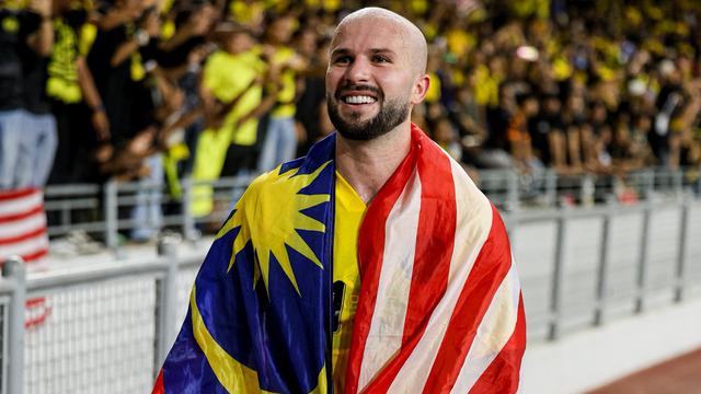 Joao Figueiredo, pemain naturalisasi baru Timnas Malaysia.