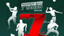 Tepat 28 April 2022, Bola.com merayakan ulang tahun yang ke-7. (Bola.com/Adreanus Titus)