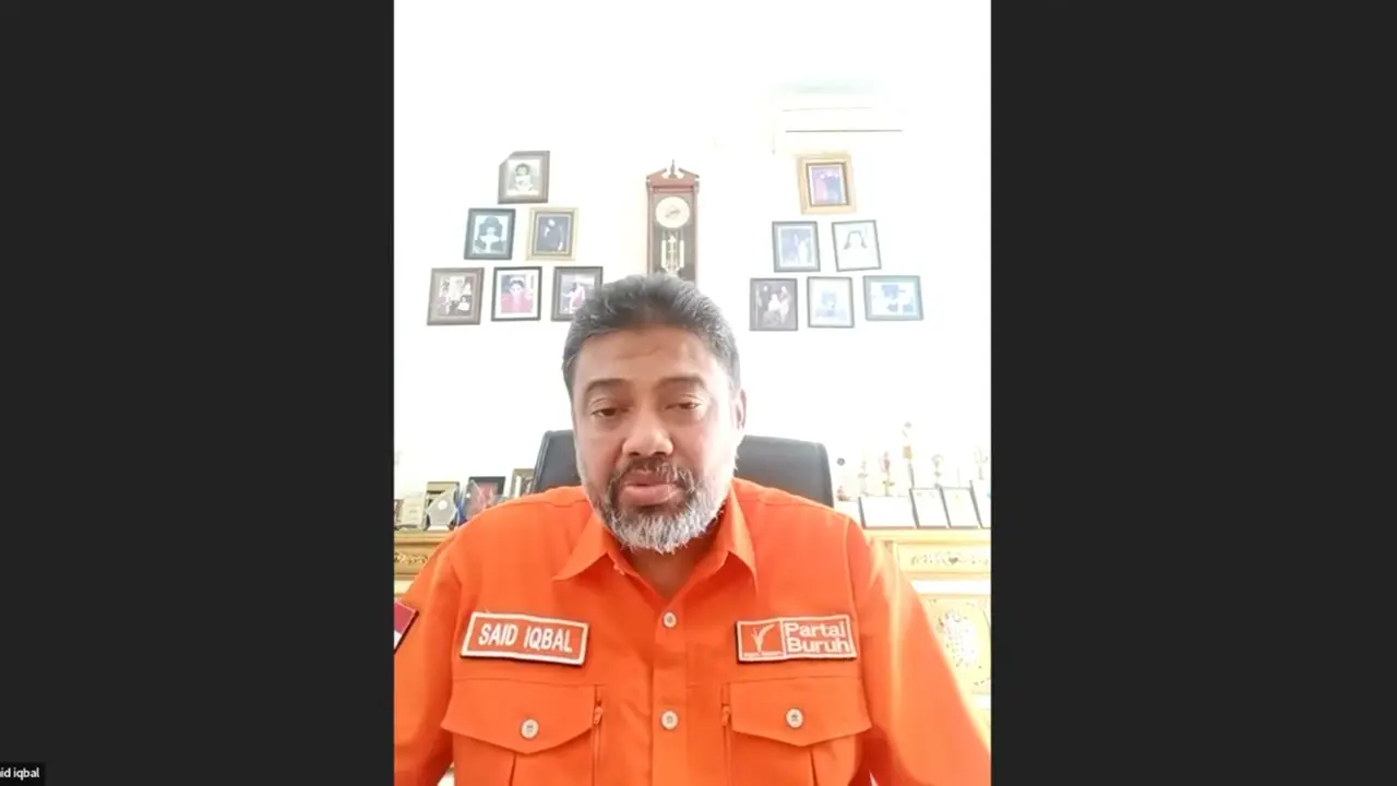 Presiden Partai Buruh Said Iqbal mengancam kelompok buruh akan mogok kerja jika Undang-Undang atau UU Cipta Kerja tidak dicabut.