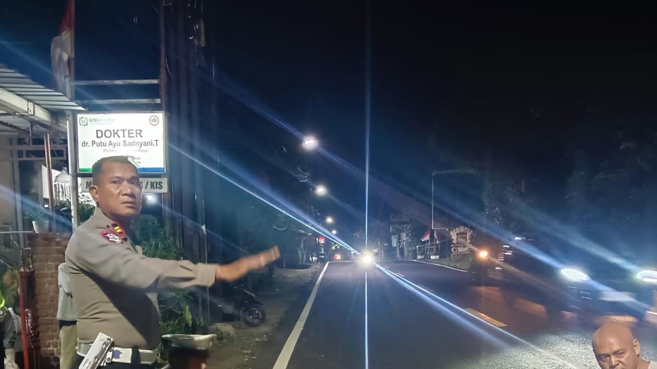 Olah TKP Polisi Tewas jadi Korban Tabrak lari