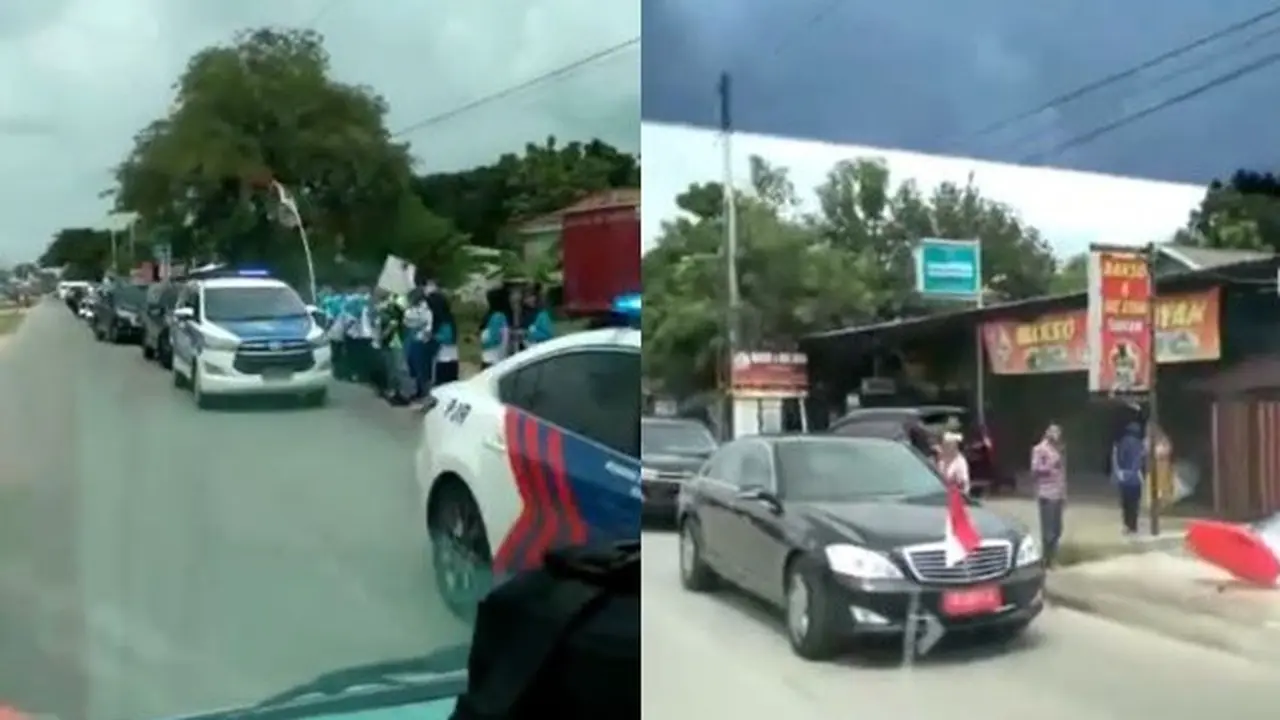 Viral Rombongan Presiden Jokowi Menepi untuk Beri Jalan Ambulans, Bikin Salut
