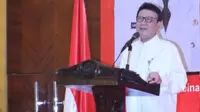 Menteri Dalam Negeri Tjahjo Kumolo membuka Rapat Koordinasi Nasional Camat 2019.