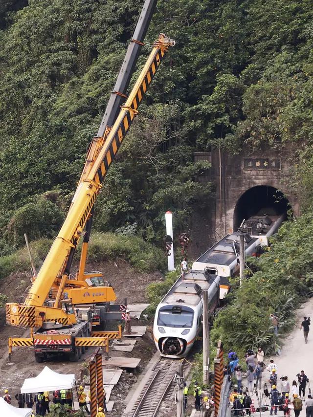 Tabrakan Kereta di Taiwan