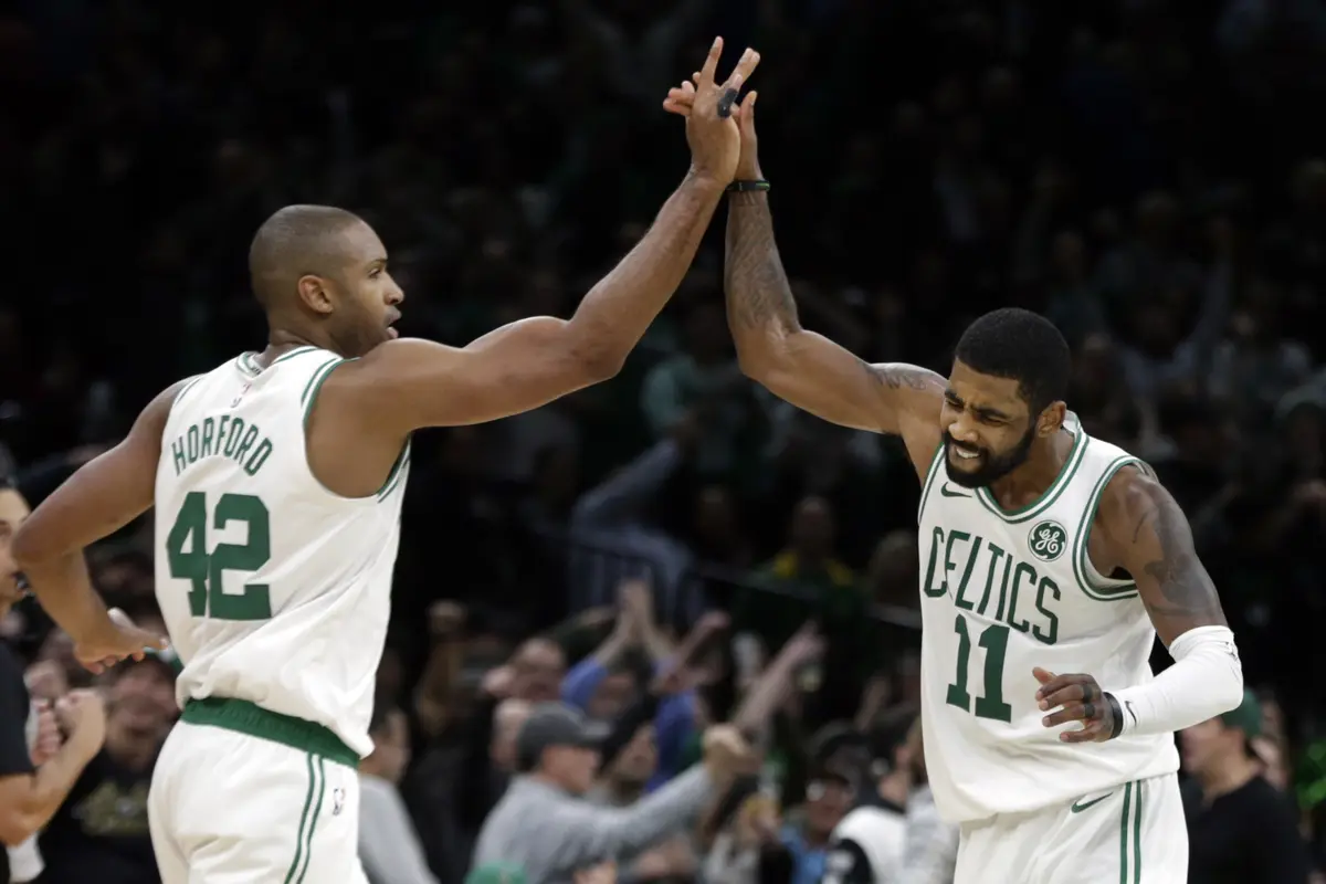 Irving membantu Celtics Kalahkan Raptors