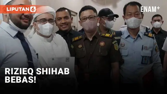 Habib Rizieq Shihab dinyatakan bebas bersyarat Rabu (20/7) pagi. Ia keluar dari Lapas Cipinang usai ditahan sejak Desember 2020 lalu.
