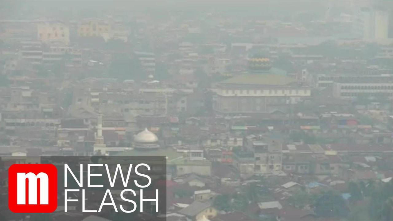 VIDEO: Kabut Asap Masih Selimuti Kota Pekanbaru
