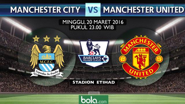 Manchester City vs Manchester United (bola.com/Rudi Riana)