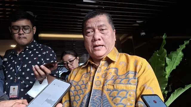 Direktur Utama PTDI, Gita Amperiawan di Kantor Kemenko IPK, Jakarta, Rabu (15/7/2026). (Foto: Liputan6.com/Arief RH)