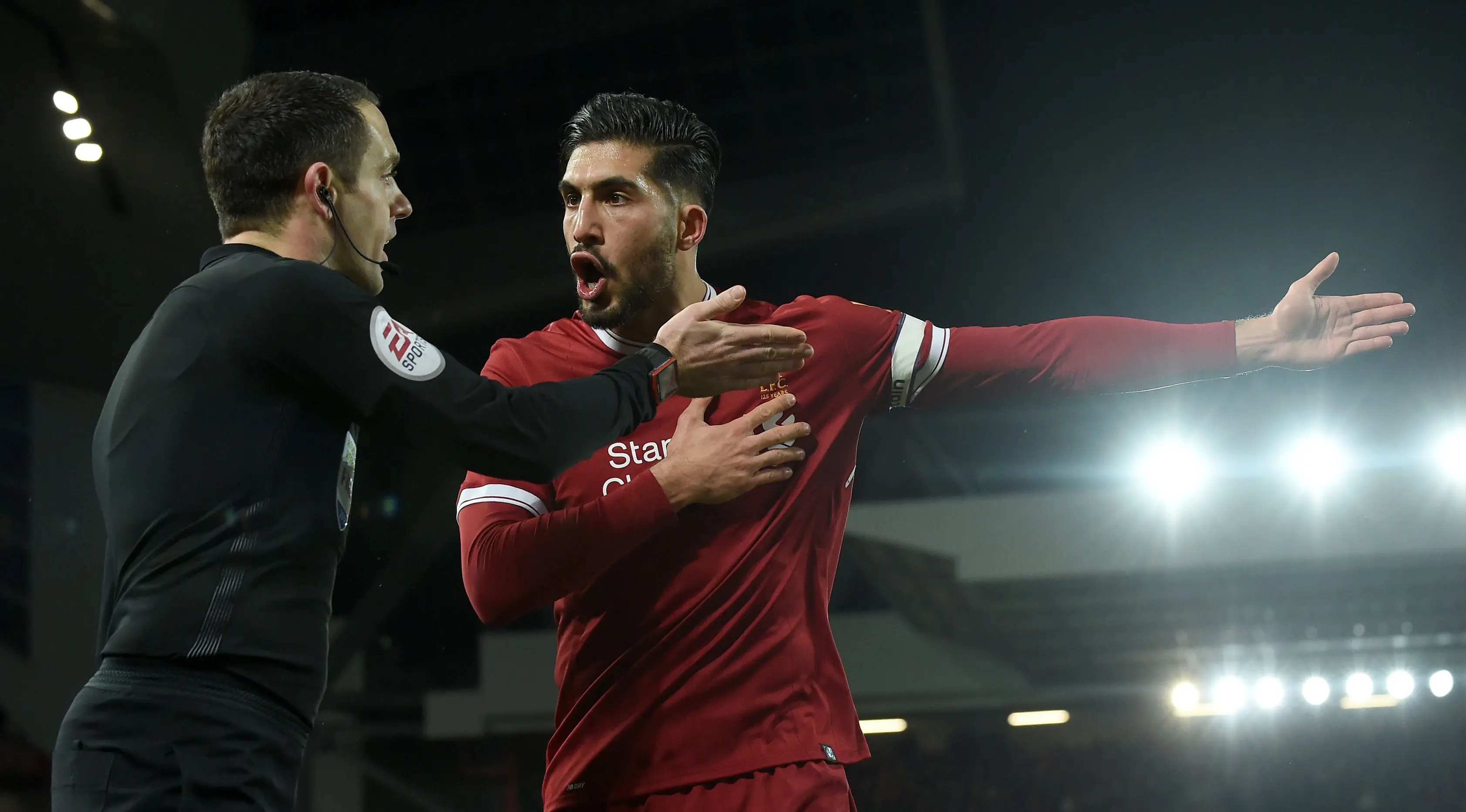 Gelandang Liverpool Emre Can (AFP/Paul Ellis)