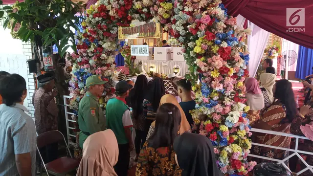 TPS Berkonsep Pesta Pernikahan di Semarang