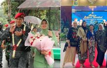 Foto-foto Juliana Moechtar di Momen Ultah ke-35, Dapat Kejutan Istimewa dari Para Ibu Persit