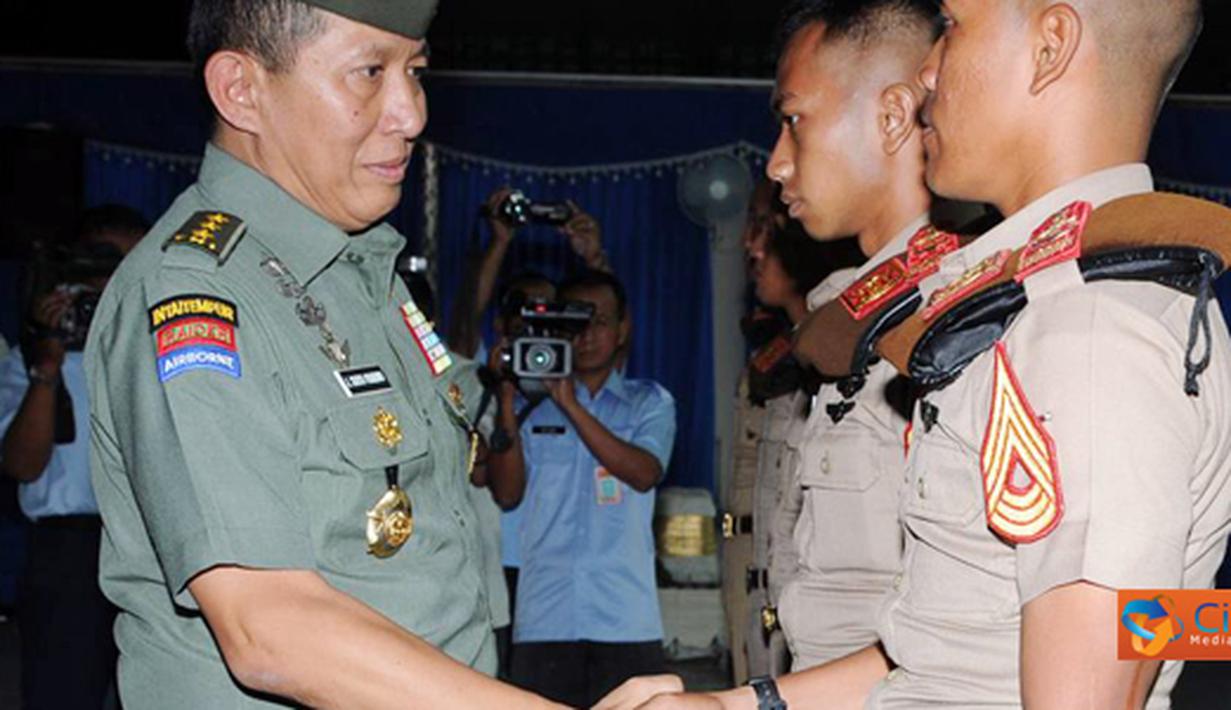 Citizen6, Yogyakarta: Kasum TNI menyampaikan berbagai wejangan kepada Capaja TNI yang akan diambil sumpah dan dilantik menjadi Perwira TNI pada, Kamis (14/7). (Pengirim: Badarudin Bakri)