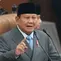 Presiden Prabowo Subianto saat menyampaikan pidato dalam Sidang Tahunan MPR RI dan Sidang Bersama DPR-DPD RI Tahun 2026 di Kompleks Parlemen, Jakarta, Jumat (14/8/2026). (AP/ Dita Alangkara)
