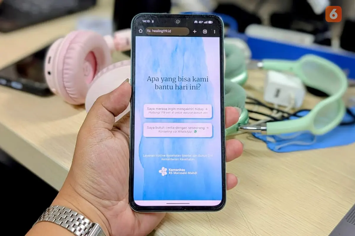 Healing119.id, Pertolongan Pertama Masalah Kesehatan Mental yang Gratis dan Siaga 24 Jam