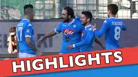 Frosinone vs Napoli 1-5, I Partinopei Juara Paruh Musim