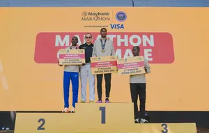 Maybank Marathon 2026: Michael Kimani dan Veronicah Njeri Jadi Jawara