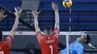 Surabaya Samator menang atas Jakarta Garuda Jaya dengan skor 3-0 (25-17, 25-20, 25-20) pada laga leg pertama perebutan peringkat ketiga Proliga 2026 di GOR Amongrogo, Yogyakarta, Selasa (21/4).