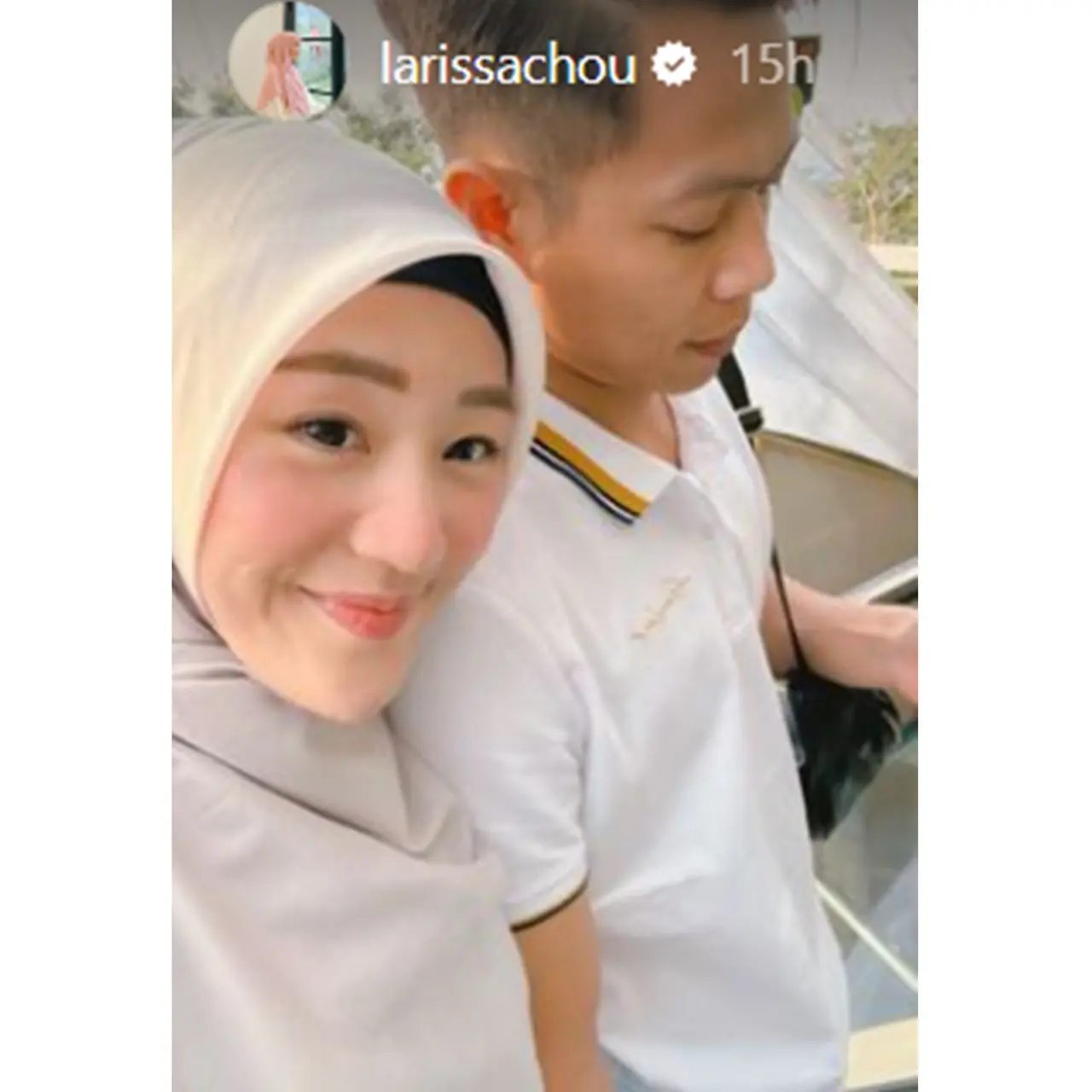 6 Potret Larissa Chou dan Ikram Rosadi Usai Menikah, Tak Lagi Tutupi ...