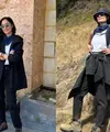Tatjana Saphira sukses mendaki Gunung Rinjani pertama kalinya dalam waktu 4 hari 3 malam. Intip penampilan kecenya dengan sporty outfit saat naik gunung yuk!