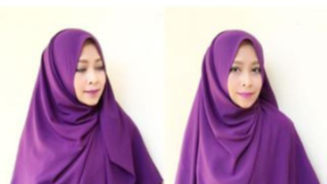 Exclusive Hijab Syari Tutorial Kerudung Segiempat Casual