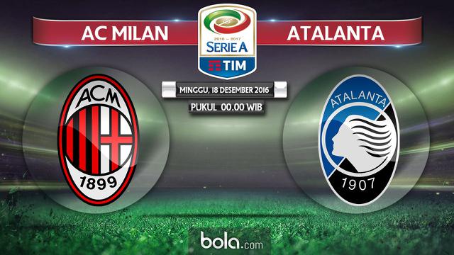 Serie A_AC Milan Vs Atalanta (Bola.com/Adreanus Titus)