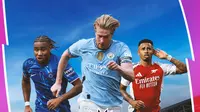 Liga Inggris - Christopher Nkunku, Kevin De Bruyne, Gabriel Jesus (Boal.com/Adreanus Titus)