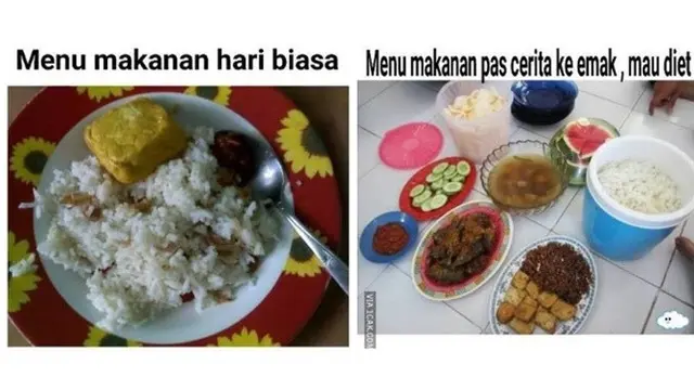 Meme Lucu Anak Vs Emak Ini Benar Adanya, Bikin Tersenyum
