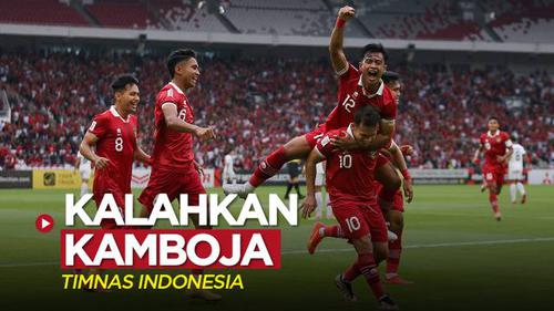 VIDEO: Highlights Kemenangan Timnas Indonesia atas Kamboja di Grup A Piala AFF 2022