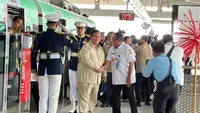 Momen Prabowo Resmikan LRT Kelapa Gading-Manggarai