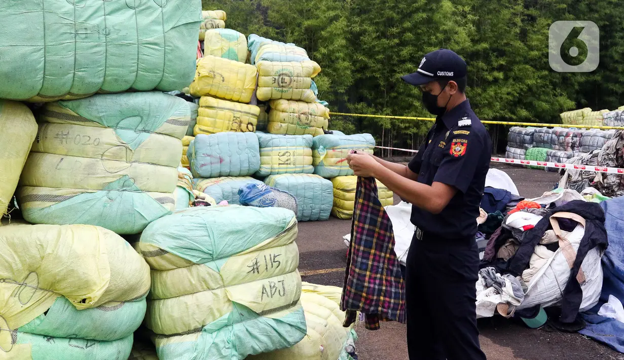 Pemusnahan itu merupakan hasil dari operasi yang dilakukan oleh tim gabungan Bea Cukai dan Bareskrim Polri pada periode 20-25 Maret 2023. (Liputan6.com/Herman Zakharia)