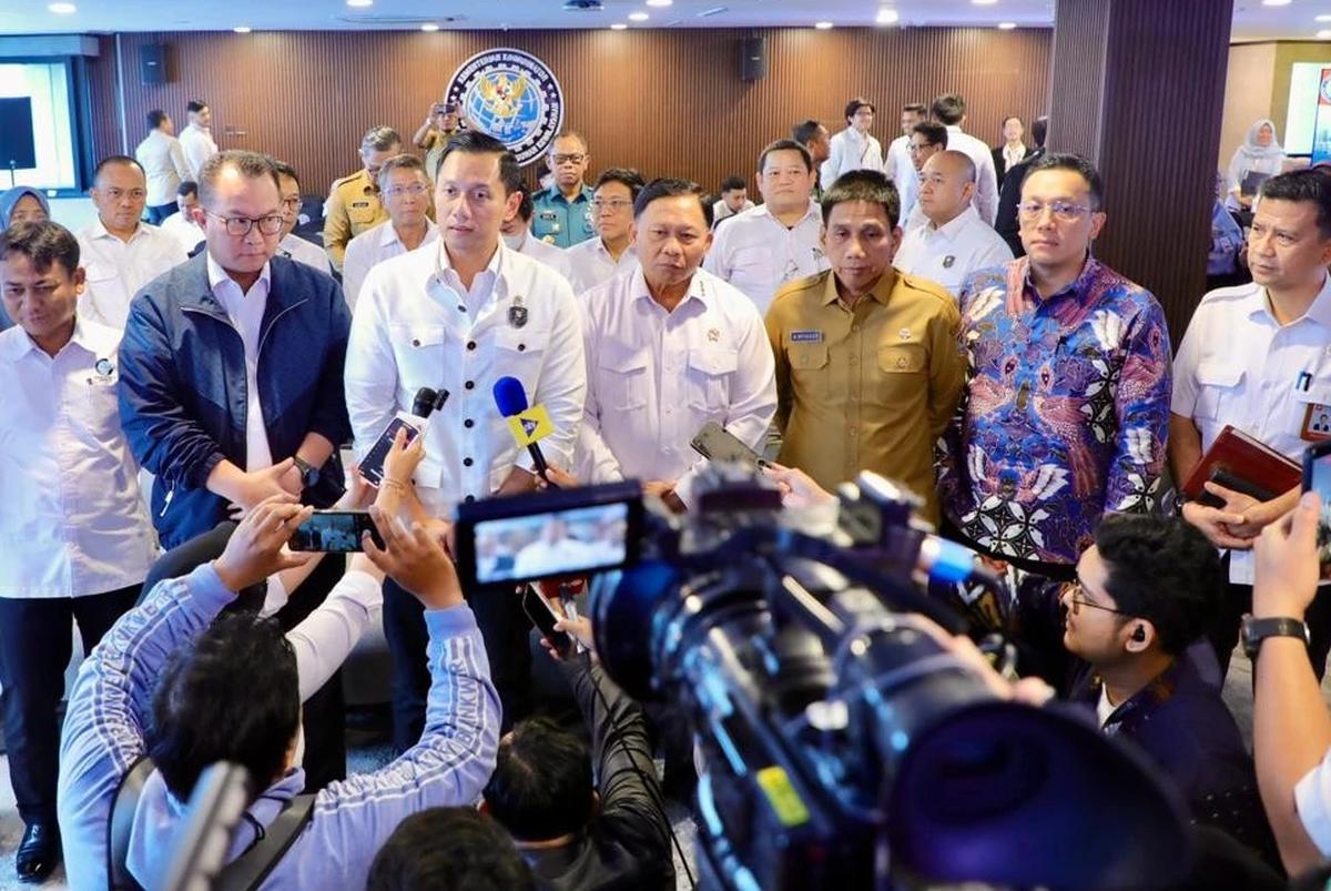 FOTO: AHY Dorong Tata Ruang Jadi Fondasi Pembangunan Berkelanjutan