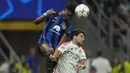 Gol tunggal Marcus Thuhram menjadi penentu kemenangan Nerazzurri pada matchday kedua Liga Champions ini. (AP Photo/Luca Bruno)