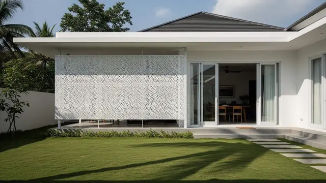 Model Kanopi Teras Industrial Minimalis untuk Rumah Kekinian